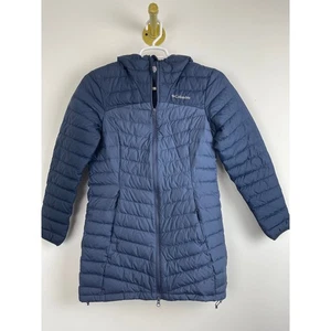 00458 - Columbia 650 Giubbotto imbottito donna leggero isolato con cappuccio taglia S - Foto 1 di 8