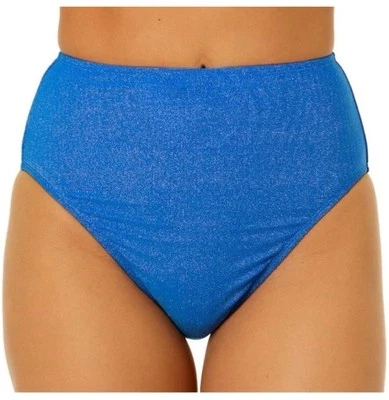 Parte inferior de natación de bikini de cintura alta sin límites XL (15-17) • Cobalt Crush Foto 1 de 4