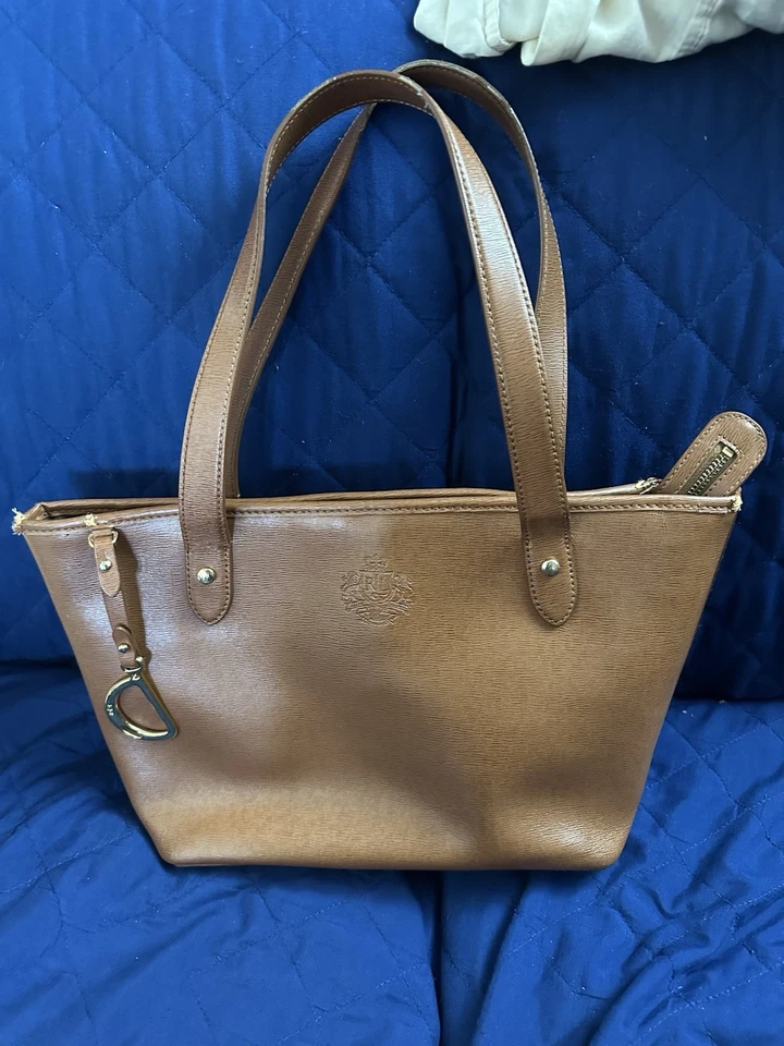 Cartera Ralph Lauren marrón  Foto 1 de 4