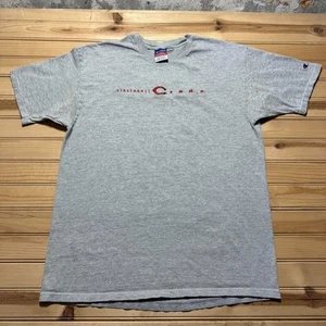 Vintage 90s Cincinnati Reds MLB Embroidered Logo Heather Baseball T-Shirt - XL - Picture 1 of 9