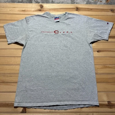 Vintage 90s Cincinnati Reds MLB Embroidered Logo Heather Baseball T-Shirt - XL - Image 1 of 4