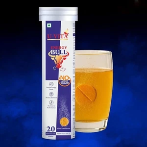 U-VITA Energy Bull Effervescent 20 Tablets equivalent to 20 Energy Cans - Bild 1 von 7
