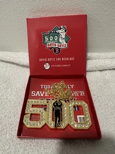 David Ortiz 500 Home Run Necklace, Boston Red Sox SGA - Picture 1 of 1