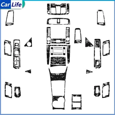 Kits de fibra de carbono forjada de 38 piezas cubierta interior completa para Cadillac CTS 2003-07 Foto 1 de 4