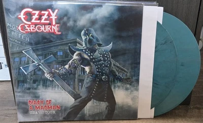 OZZY OSBOURNE - Diary Of A Madman Tour '82 Tour - BLUE COLOR - VINYL 2 LP - NEW - Image 1 of 2