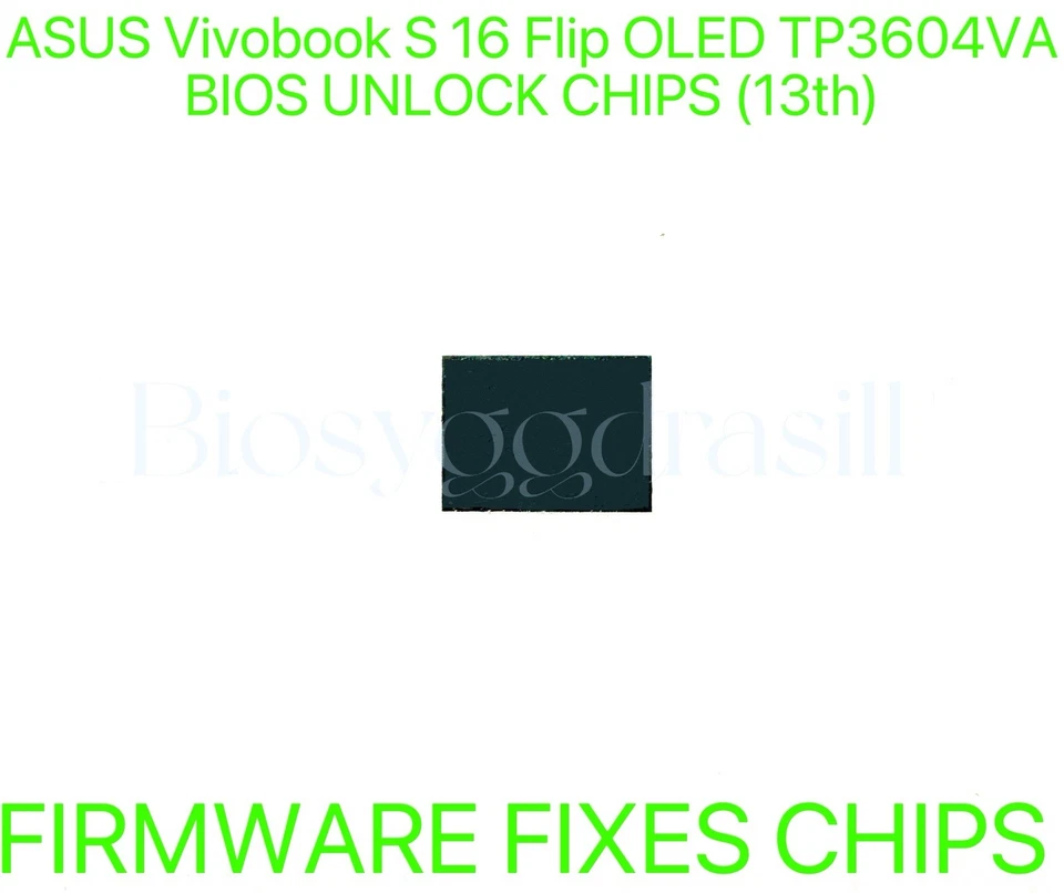 ASUS Vivobook S 16 Flip OLED TP3604 TP3604VA, ADMIN SIN CONTRASEÑA CHIP BIOS Foto 1 de 1