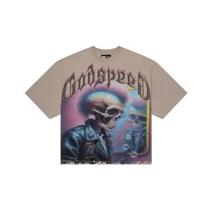 Godspeed Man In The Mirror Men's T-Shirt Bone GDSPD15-BO - Picture 1 of 1