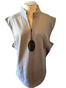 NUEVO Chaleco Salvavidas Greg Norman Attack Hombres XL Azul Rendimiento Elastizado Cremallera Completa Vellón - Imagen 1 de 2