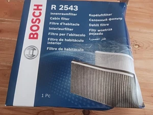 Bosch R2543 Ersatz-Aktivkohle-Innenraumfilter - Luftfilter -- 5821/2600 - Bild 1 von 3