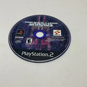 Gradius III und IV [3 und 4] (Sony PlayStation 2, PS2, 2000) nur Disc getestet - Bild 1 von 2