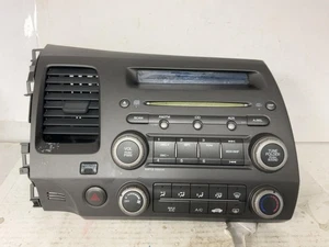2006-2010 Honda HONDA CIVIC Radio & Heater A/C Control Used OEM MF726AC GRAY - Foto 1 di 8