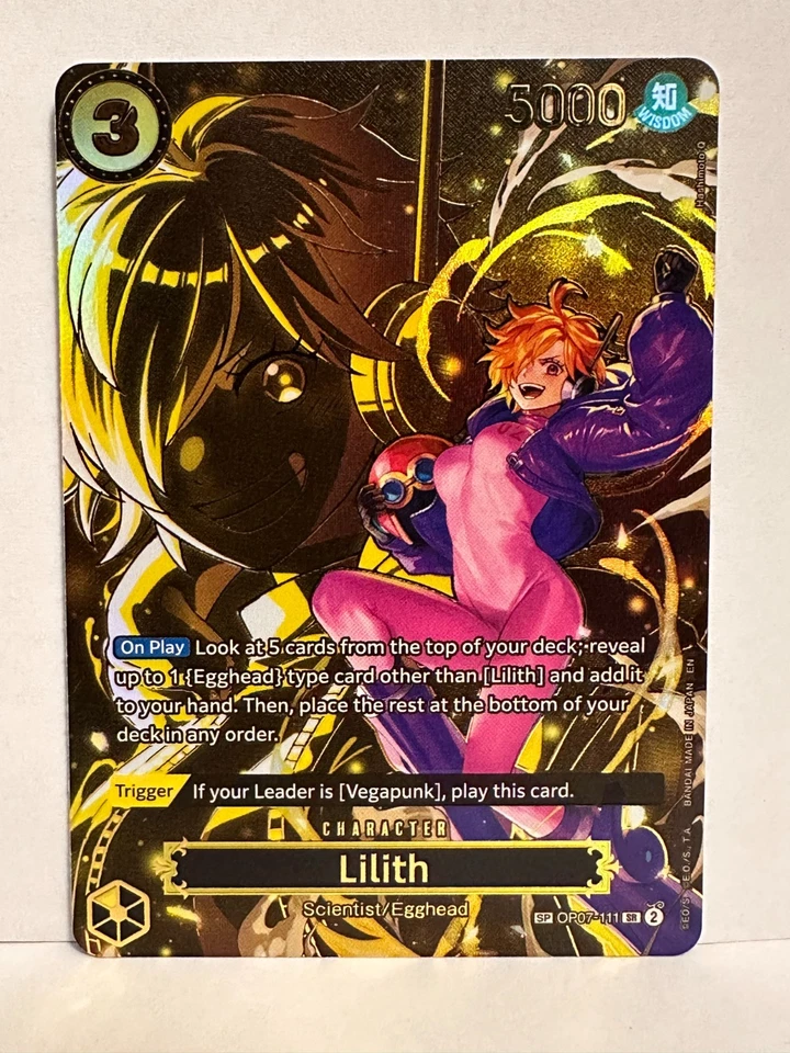 Lilith SP (EN) OP07-111 – One Piece TCG NM - Englisch - Super Parallel - Bild 1 von 1