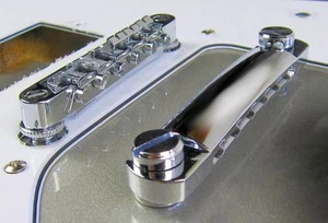 TuneOmatic Bridge / Tailpiece CHROME Matched Set Guitar Parts BLOWOUT Blem - Picture 1 of 7