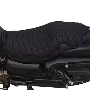 Moto Motorcycle Seat Cushion Air Cooling Mesh Seat Pad Stops Hot Breathable - Picture 1 of 10