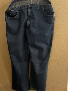 Work N' Sport Reg Fit Dark Blue Jeans Size 50 x 28 - Picture 1 of 5