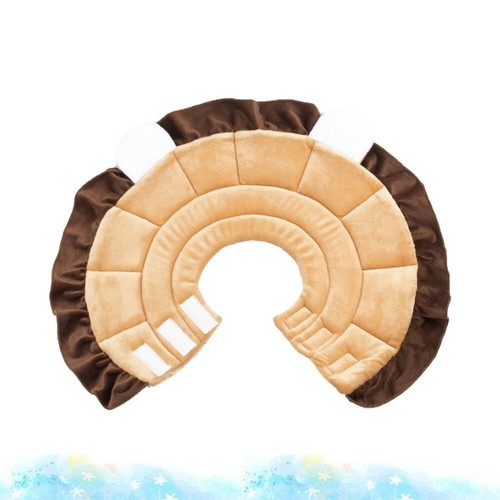 VETEMENTS Set da recupero stile leone collare per animali domestici in stoffa cane collana elisabettiana