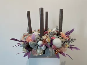 Luxus Adventskranz:modern, edel, zeitlos und wiederverwendbar Kupfer Bronze Rosa - Bild 1 von 6