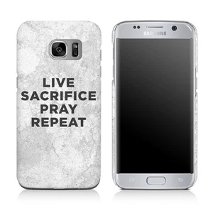 Live Sacrifice Pray Repeat Christian Matte Case for iPhone Galaxy LG Pixel  - Picture 1 of 1
