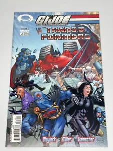 GI Joe vs. Transformers 2003 1a serie #3 copertina a fumetti immagine 2003 - Foto 1 di 2