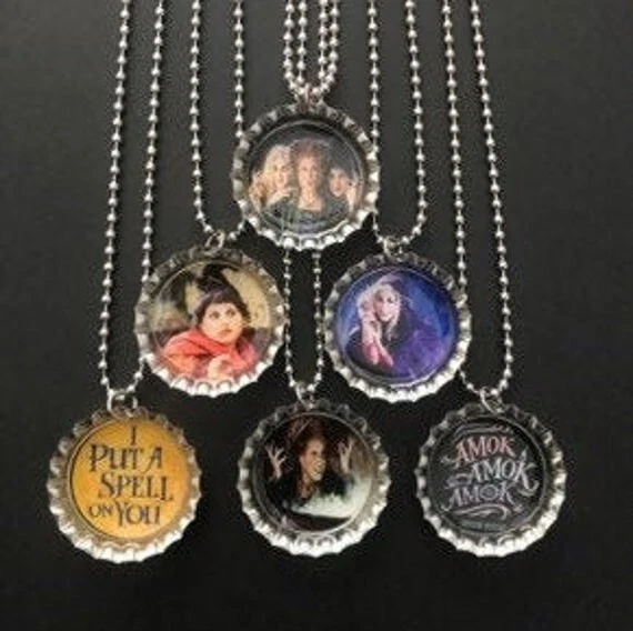 Halloween /Party Favors / Hocus Pocus / necklaces / 6 individually packaged - Image 1 of 1