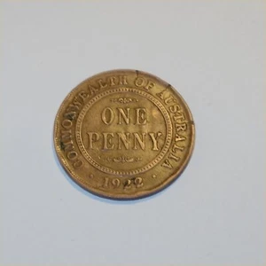 1922 Australian Penny KGV - Picture 1 of 2