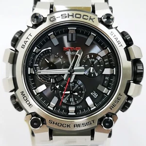 CASIO G-SHOCK MTG-B3000D-1AJF Silver Bluetooth Solar Men's Watch New in Box - Picture 1 of 24
