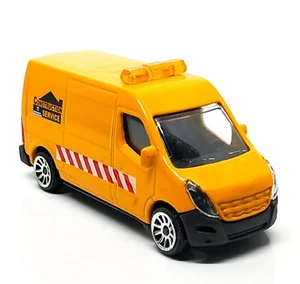 Majorette Renault Master Construction Service Orange 1:66 (3") no Package - Picture 1 of 6