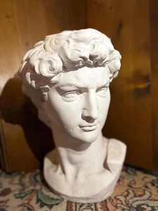 Kopf “David” von Michelangelo Orginal, aus massiv Gips - Bild 1 von 3