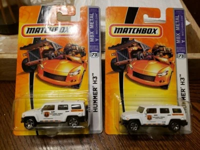 Matchbox 2007 Hummer H3 #73 National Parks U.S. 666 Version With Out Lot Of 2 - Image 1 of 4