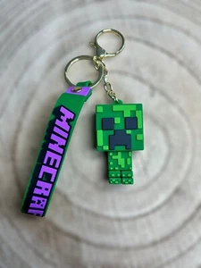 🍀 Minecraft Creeper 3D Llavero Llavero Cool Sweet - Imagen 1 de 2