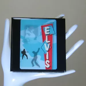 Elvis Presley Collector Card Music Drink Coaster - Picture 1 of 3