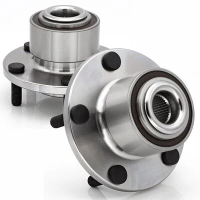 [2 件] 前轮轮毂轴承适用于 2004 2005 年马自达 3 带 ABS 5 LUGS — 第 1/4 张图片