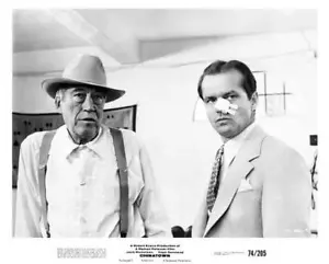 CHINATOWN toll 8x10 Still JACK NICHOLSON & JOHN HUSTON -- n026 - Bild 1 von 1