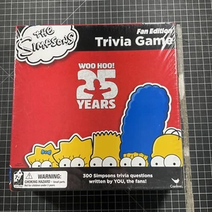 The Simpsons Fan Edition 25th Anniversary Trivia Board Game Complete - Picture 1 of 6
