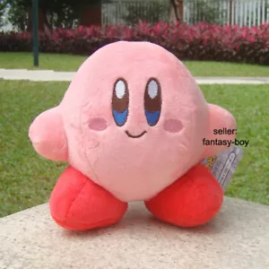 Nintendo Kirby Pluah Toy Allstar Collection Cute Fluffy Stuffed Animal Doll 5.5" - Picture 1 of 4