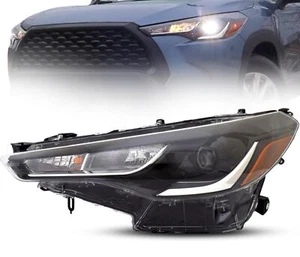 For Toyota 2022 2023 Corolla Cross LE/L Headlight Assembly w/LED Bulb Left Side - Picture 1 of 9