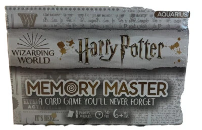 NEW/SEALED Harry Potter Memory Master A Card Game You’ll Never Forget - Image 1 of 4