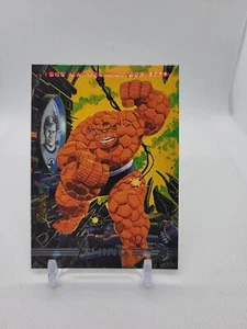 1993 Marvel Masterpieces Card #14 Thing - Picture 1 of 2