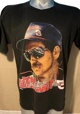 Dale Earnhardt #3 VTG NASCAR Nutmeg Mills USA T-Shirt Men’s XL Intimidator Cover