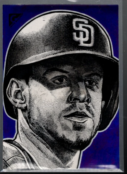 A5224- 2017 Topps Gallery Artista Originals #46 Wil Myers / 1 - Nm-Mt - Imagen 1 de 2