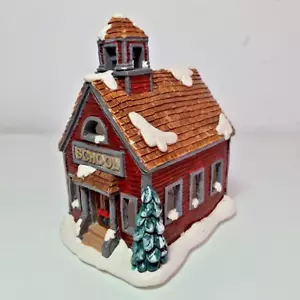 Christmas Village School, sin marca, 6" de alto - Imagen 1 de 13
