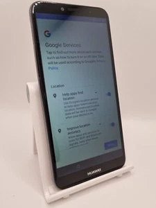 Huawei Y6 2018 ATU-L11 Black Unlocked Dual Sim 16GB 2GB RAM Android Smartphone - Picture 1 of 14