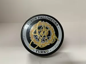 Saku Koivu Autographed Signed Turku Finland Hockey Puck PSA COA #AI16749 - Picture 1 of 6