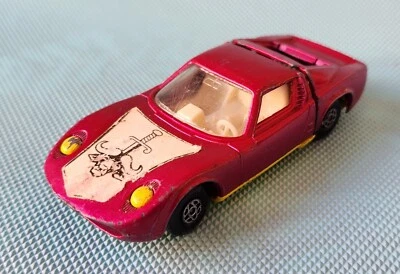 K-24 LAMBORGHINI MIURA 1:43 MATCHBOX Speed Kings LESNEY 1970 England SOLD AS IS - Image 1 of 4
