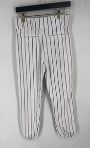 NEW VKM Venus Adult Small White Pinstripe Baseball Pants - Picture 1 of 6