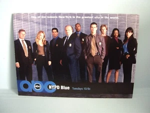 NYPD BLUE POSTCARD 4 X 6 - Picture 1 of 1