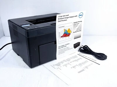 Dell C1760nw Color Laser Printer Page Count 909 Only  - Image 1 of 4