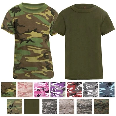 Kids Camouflage Camo Army T-Shirts Tees Tee Shirts - Image 1 of 3