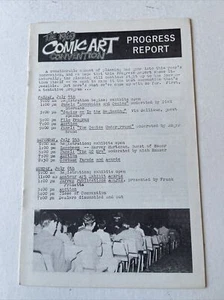 1969 Comic Art Convention New York Progress Report - Picture 1 of 4