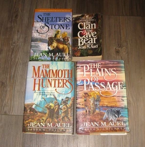 Posten 4 Jean M. Auel Earth's Children Books - 3 Hardcover & 1 Taschenbuch - Bild 1 von 4